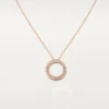 Collier Love – Or rose, diamants – Cartier