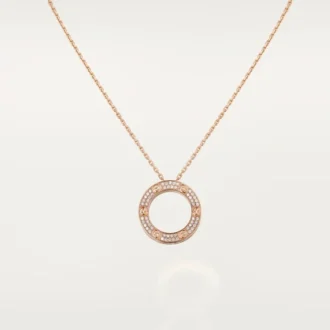 Collier Love – Or rose, diamants – Cartier