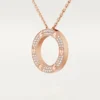 Collier Love – Or rose, diamants – Cartier
