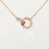 Collier Love – Or rose, diamants – Cartier