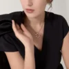 Collier Love, pavé de diamants – Or jaune, diamants – Cartier