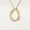 Collier Love, pavé de diamants – Or jaune, diamants – Cartier