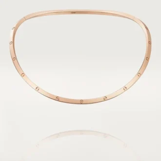 Collier Love – Or rose – Cartier