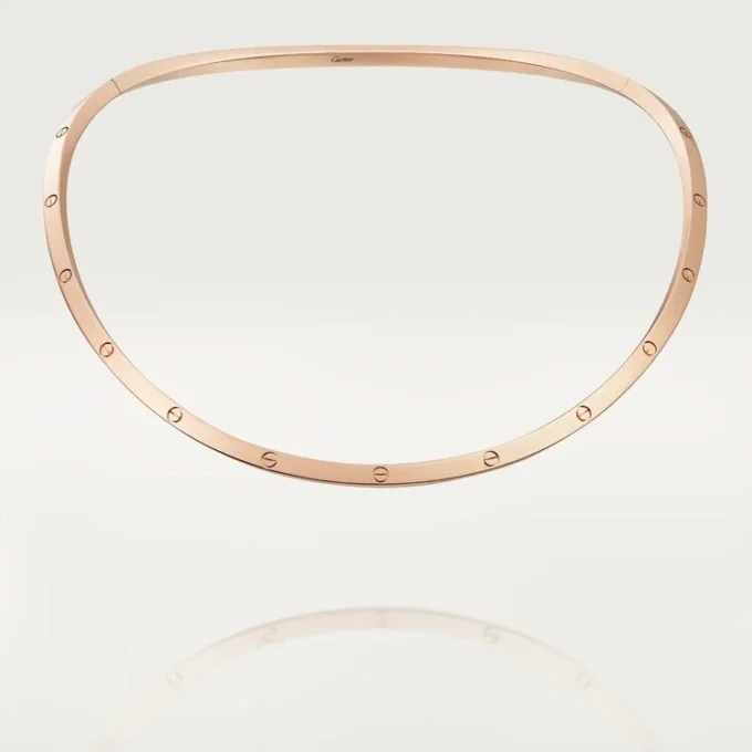 Collier Love – Or rose – Cartier