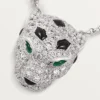 Collier Panthere de Cartier en diamants, or blanc | Cartier US