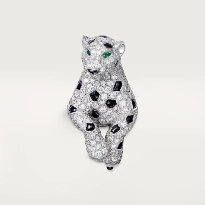 Collier Panthère de Cartier, multi-port, pavé