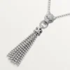 Collier Panthère de Cartier – Or blanc, laque noire, émeraudes, onyx, diamants – Cartier