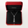 Collier Panthère de Cartier – Or blanc, laque noire, émeraudes, onyx, diamants – Cartier