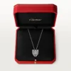 Collier Panthère de Cartier – Or blanc, émeraudes, diamants, onyx – Cartier