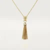 Collier Panthère de Cartier – Or jaune, laque noire, grenats tsavorites, onyx, diamants – Cartier