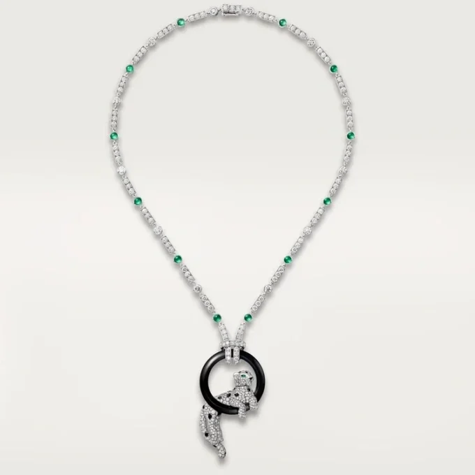 Collier Panthère de Cartier, pavé