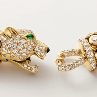 Collier Panthère de Cartier, pavé