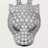 Collier Panthère de Cartier, pavé