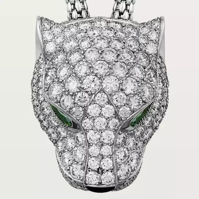 Collier Panthère de Cartier, pavé