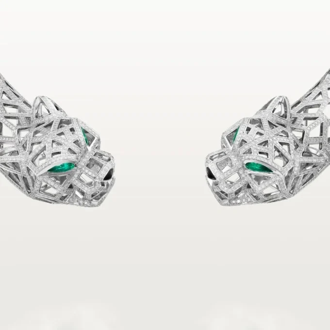 Collier Panthère de Cartier, pavé