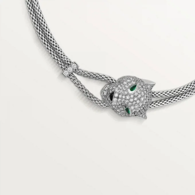 Collier Panthère de Cartier, pavé