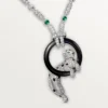 Collier Panthère de Cartier, pavé