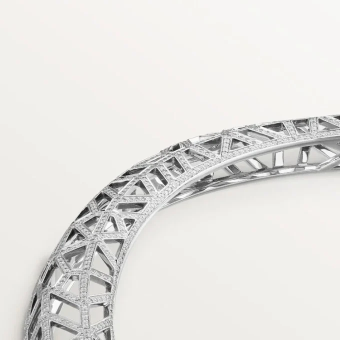 Collier Panthère de Cartier, pavé