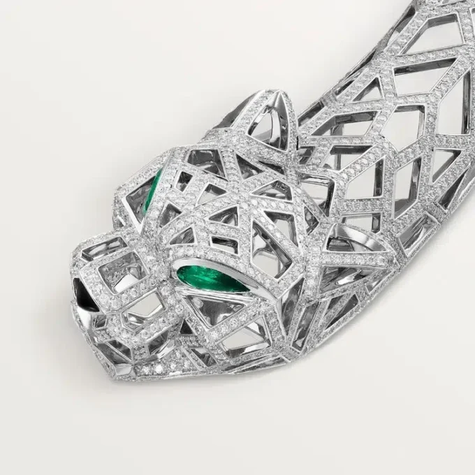 Collier Panthère de Cartier, pavé