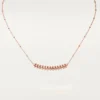 Collier pendentif Clash de Cartier – Or rose, petit | Cartier US