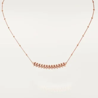 Collier pendentif Clash de Cartier – Or rose, petit | Cartier US