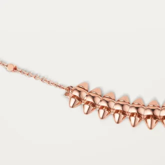 Collier pendentif Clash de Cartier – Or rose, petit | Cartier US
