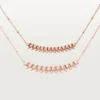 Collier pendentif Clash de Cartier – Or rose, petit | Cartier US