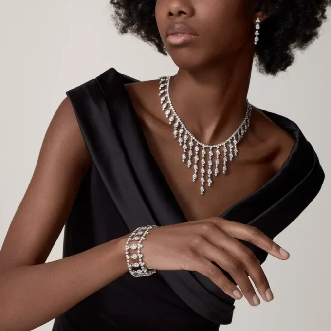 Collier Pluie de Cartier, diamants