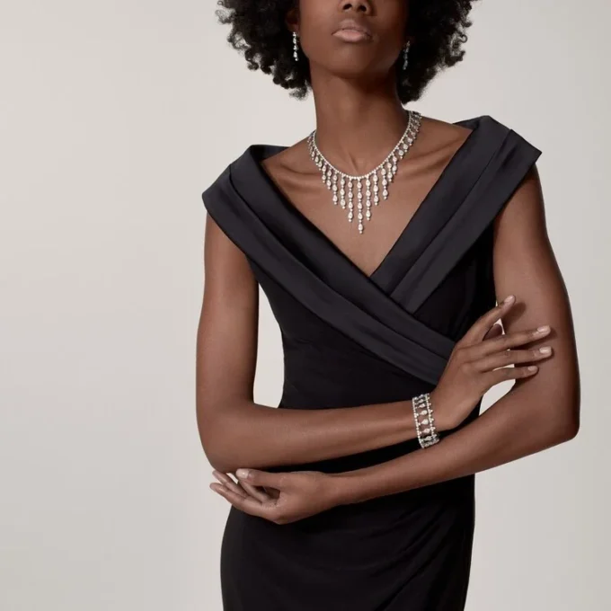 Collier Pluie de Cartier, diamants