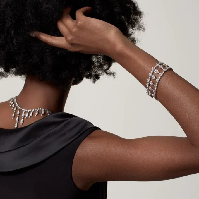Collier Pluie de Cartier, diamants