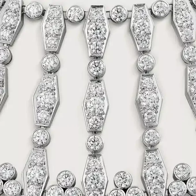 Collier Pluie de Cartier, diamants