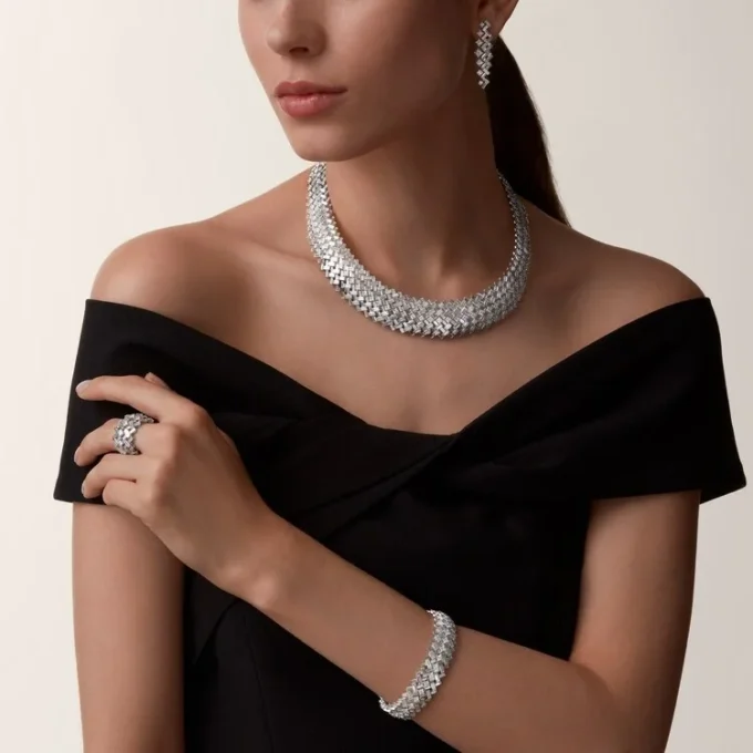 Collier Reflection De Cartier, diamants