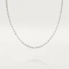 Collier Santos De Cartier – Or blanc – Cartier