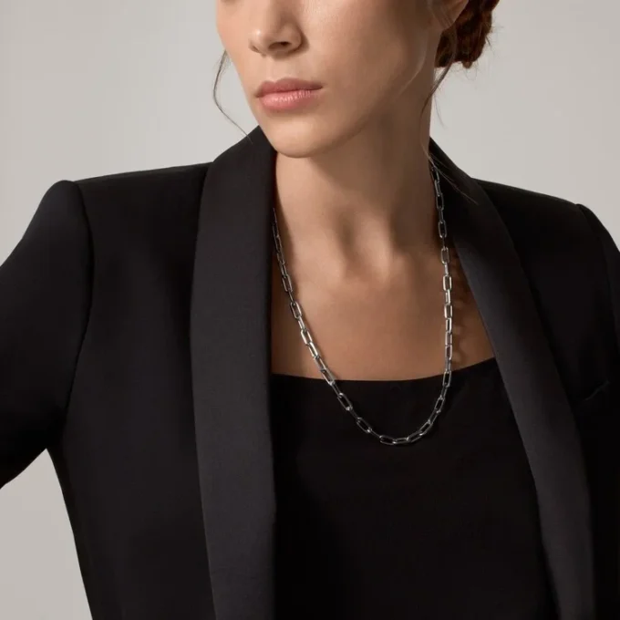 Collier Santos De Cartier – Or blanc – Cartier