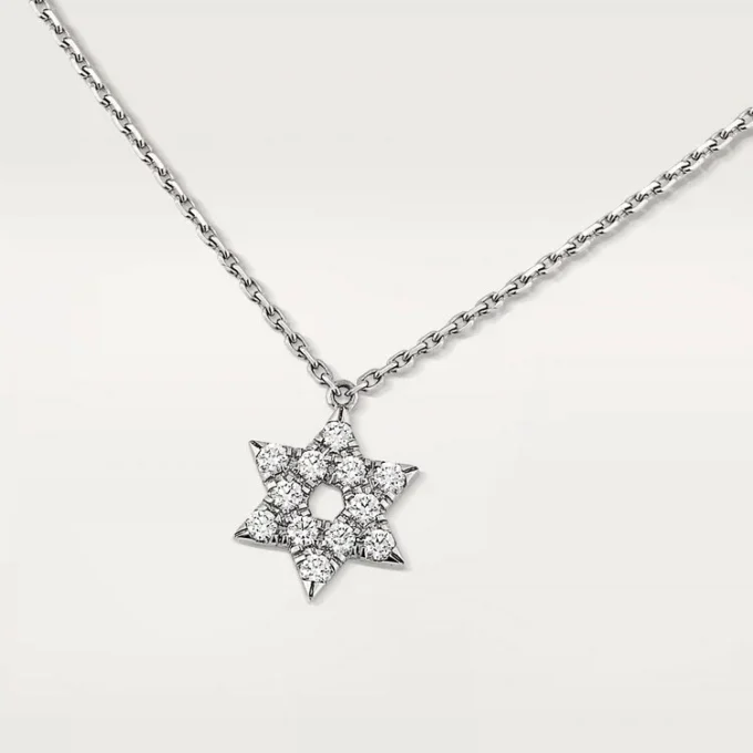 Collier Symbol – Or blanc, diamants – Cartier