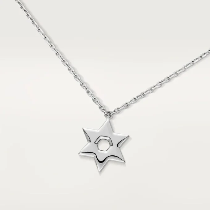 Collier Symbol – Or blanc, diamants – Cartier