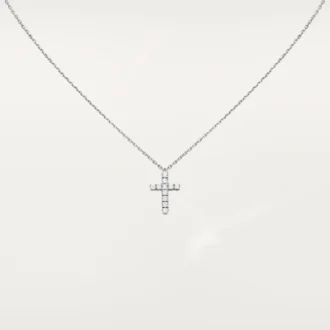 Collier Symboles – Or blanc, diamants – Cartier