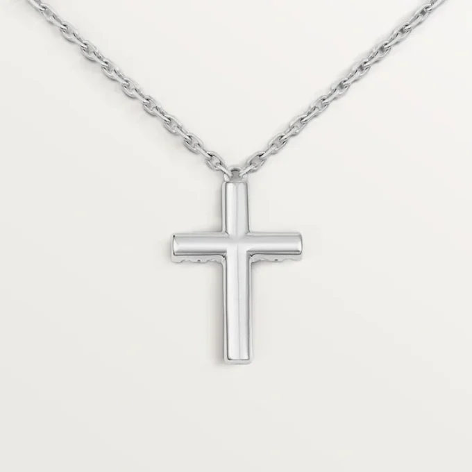 Collier Symboles – Or blanc, diamants – Cartier