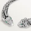 Collier torque Indomptables de Cartier, pavé
