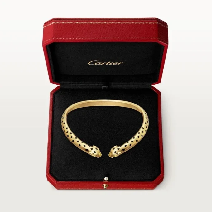 Collier torque Panthère de Cartier, articulé