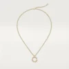 Collier Trinity à chaîne en diamants en or tricolore | Cartier US