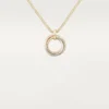 Collier Trinity à chaîne en diamants en or tricolore | Cartier US
