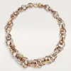 Collier Trinity, forme coussin, modèle extra-large