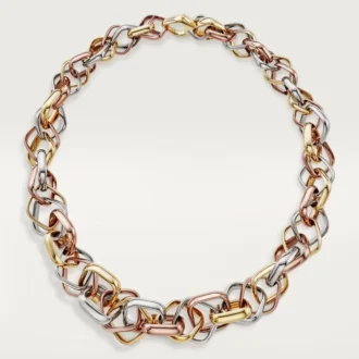 Collier Trinity, forme coussin, modèle extra-large
