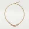 Collier Trinity, forme coussin, modèle moyen