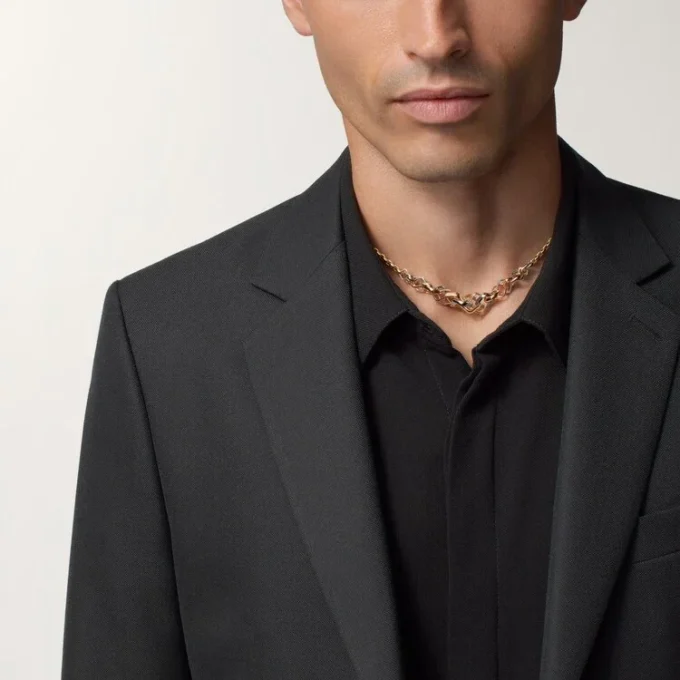 Collier Trinity, forme coussin, modèle moyen