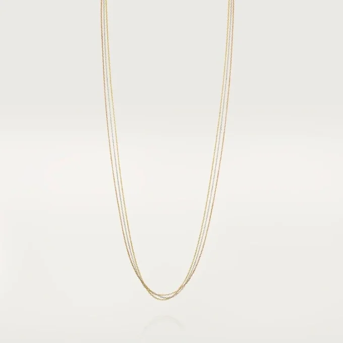 Collier Trinity – Or blanc, or jaune, or rose – Cartier