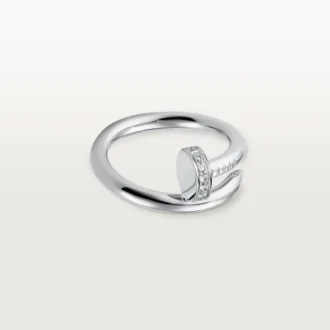 Juste Un Clou – Bague en diamant en or blanc | Cartier US