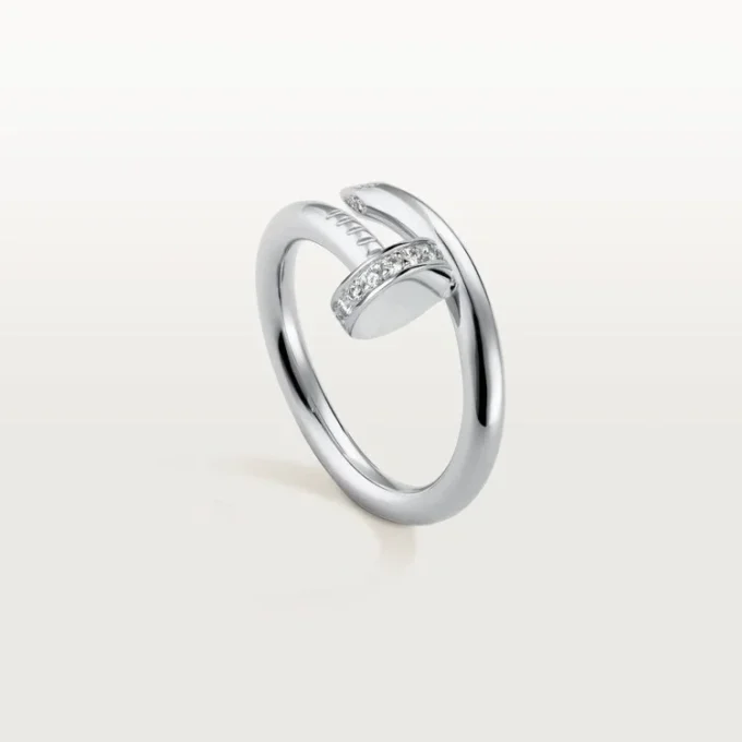 Juste Un Clou – Bague en diamant en or blanc | Cartier US