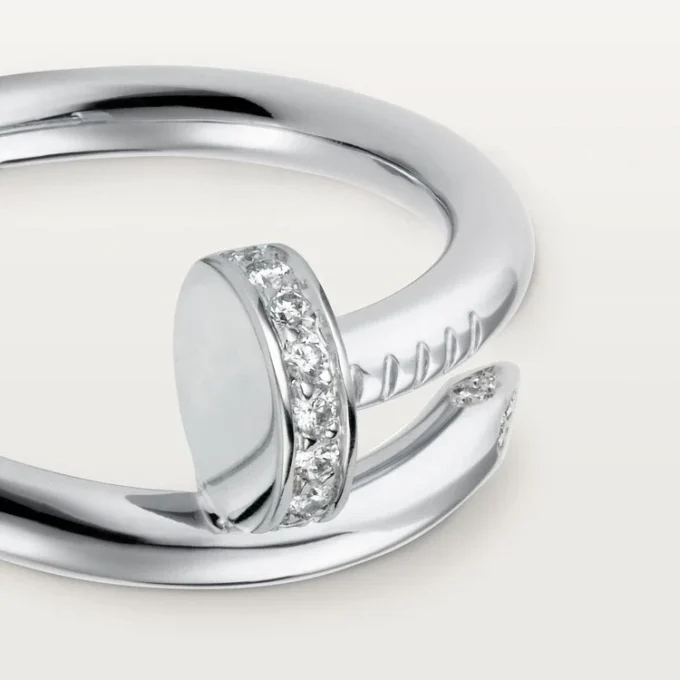 Juste Un Clou – Bague en diamant en or blanc | Cartier US